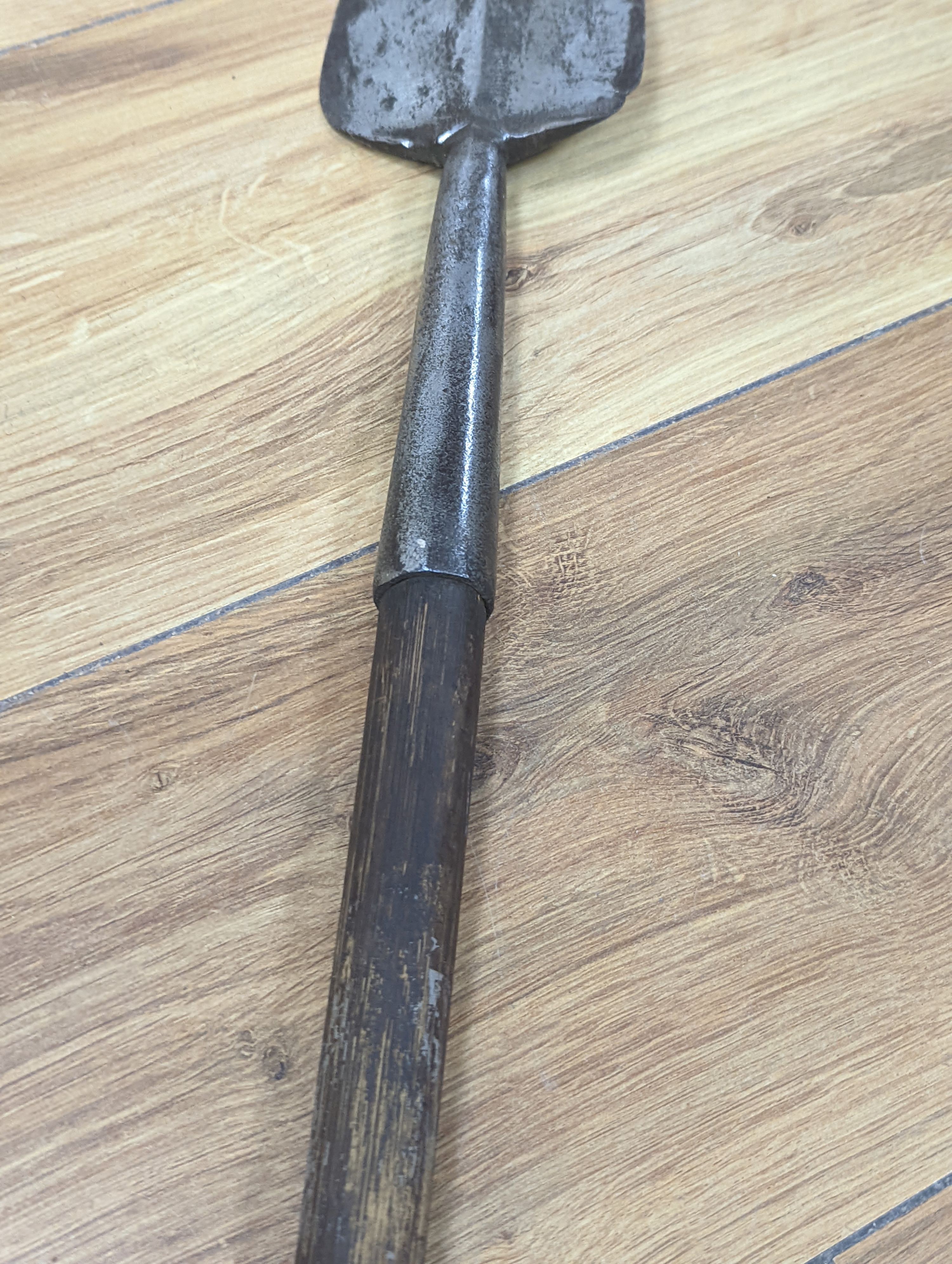 Two East Africa, Transvaal (Zululand) spears, 236cm